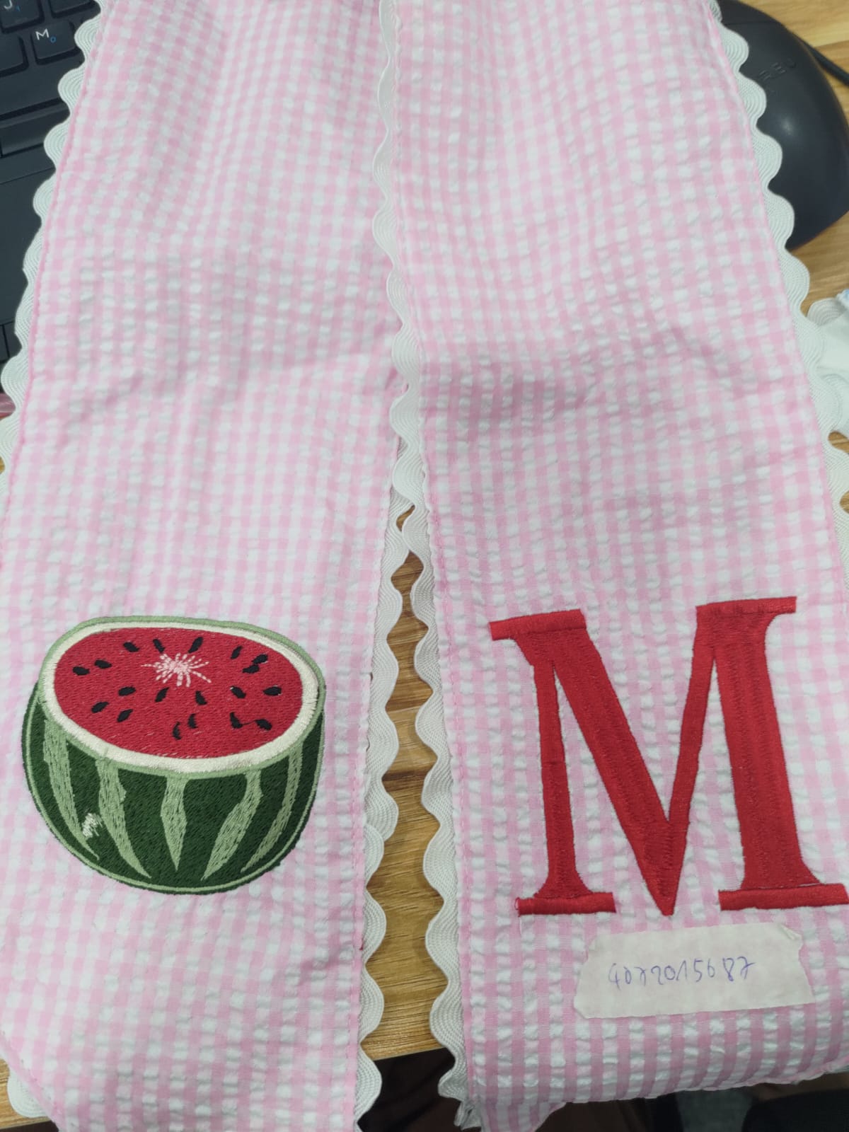 Embroidery Custom Sash